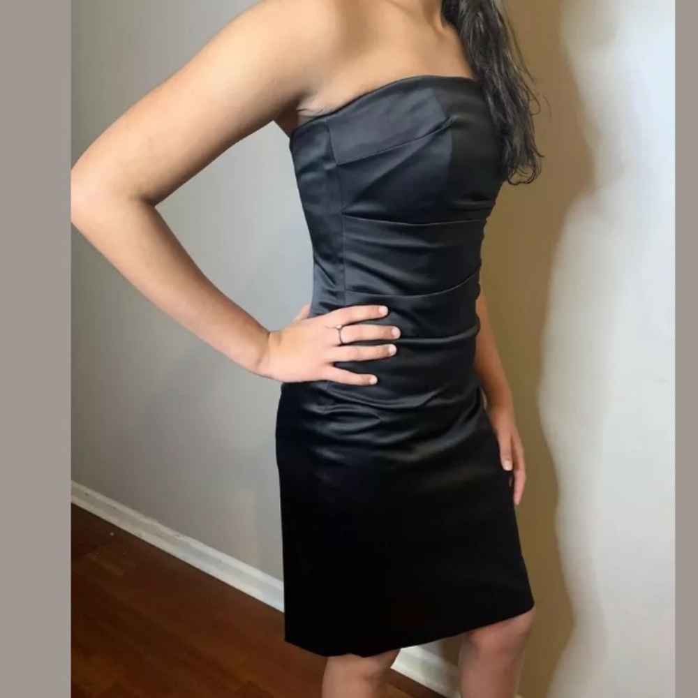 White House Black Market Strapless Dress Size 00